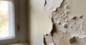Purchle na ścianie od wilgoci: jak usunąć bąble i poprawnie malować ściany