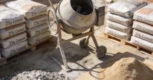 Ile cementu na m3 betonu B20? Dokładne ilości cementu na 1m3 betonu B20